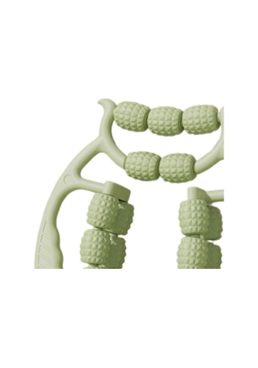 Suntek Bacak Masaj Aleti Silindiri 21 Tekerlek Kas Egzersiz Uyluk Yeşil