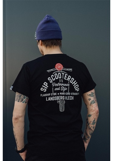 Sıp Scootershop Sıp T-shirt - Destination Flagshipstore Landsberg Siyah / Sıp