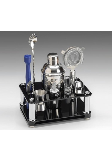 Zicco Bar Seti Takımı Akrilik Standlı