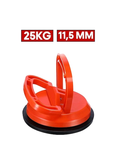 Vantuz Tekli K-249 Ibıco Vakumlu Seramik - Cam Tutucu 11cm