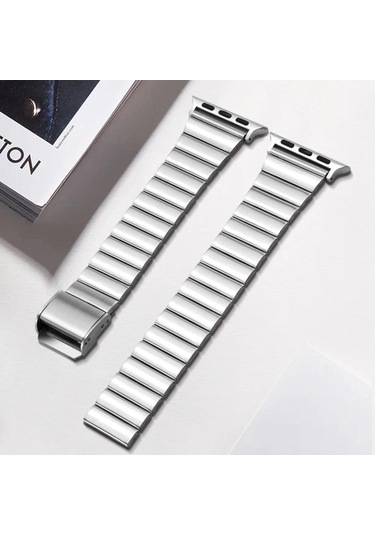 Yeni Çelik 42-44-45-45 Mm Akıllı Saat Kayışı Kordonu