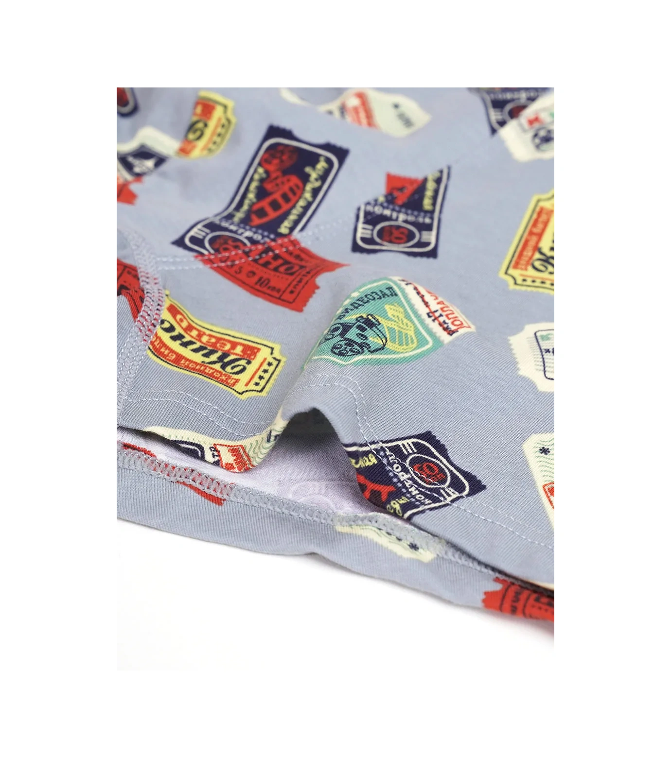 Clever Wear Desenli Boks Külotları 404093807 Gri