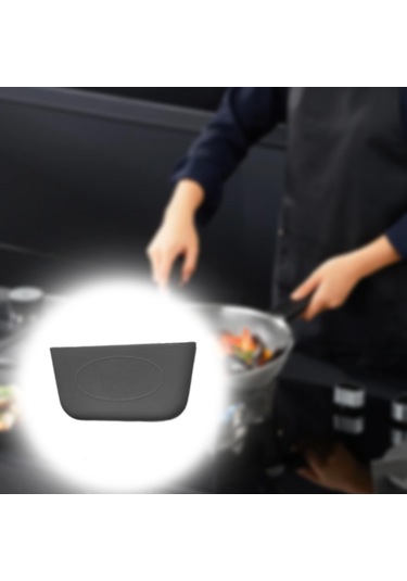 Homyl Tencere Kulp Kapağı Potholders Wok Ev Tava Için Yalıtım Gri