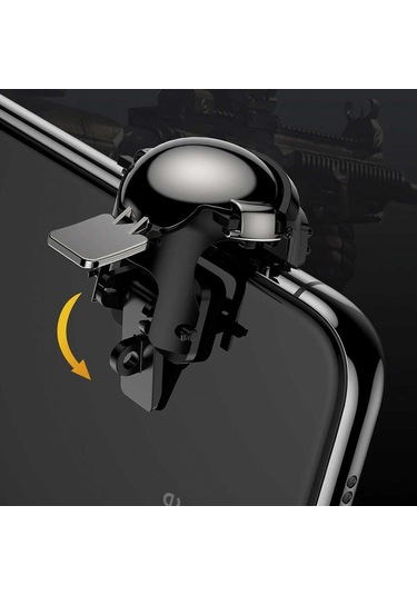 Kilifone - Telefon Oyun Aparatı Gamepad 01 Mobil Game Oyun Kontrol Aparatı - Siyah - T13821