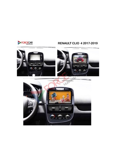 RENAULT CLİO 4 2017_2019 ANDROİD MULTİMEDYA 2_32 KABLOSUZ CARPLAY