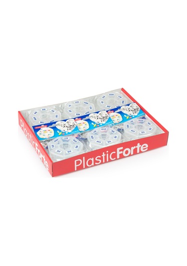 2 Haftalık Hap Kutusu Seti No. 10 Altıgen ,