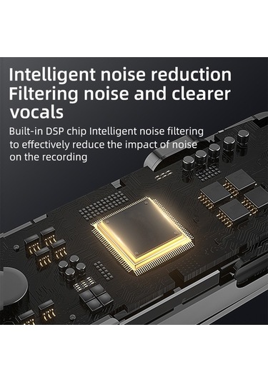 Didadodo Springsun Mini Lavalier Mikrofon - Type-c, Gürültü Azaltmalı, Canlı Yayın İçin Youtube Uygun