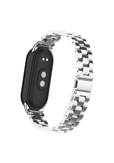 Xiaomi Mi Band 9 Krd-04 Metal Kordon-gümüş