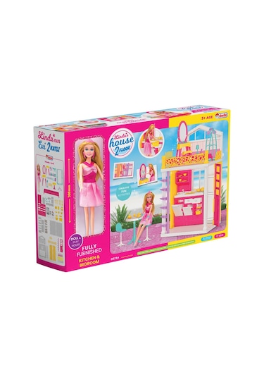 Oyuncak Linda'Nın Evi 2 Katlı Evcilik Oyunu