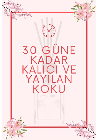 Vivaldi Home Japon Kiraz Çiçeği + Okyanus Esintisi + Portakal Çubuklu Oda Kokusu 3 x 50 ML