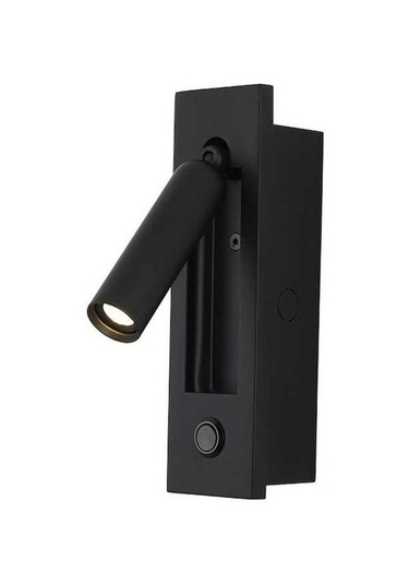 Besthome1 Yatak Odası Okuma Işığı: Esnek Kollu Led Duvar Lambası, 110-240v Siyah, Göz Koruyucu Yumuşak Işık Siyah