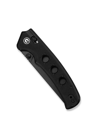 Civivi Noctis Black G10 Handle Black Stonewashed Nitro-v Blade Kamp Çakı Siyah