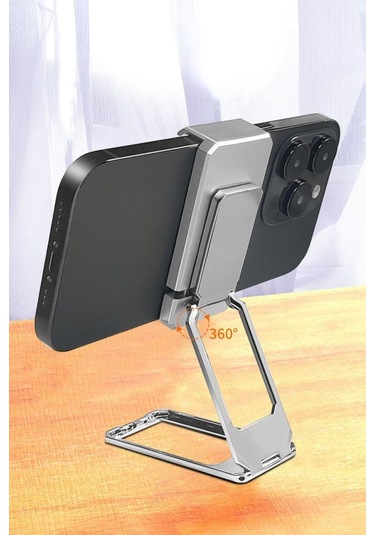 River World 360 Derece Dönen Metal Telefon Standı Çok Renkli