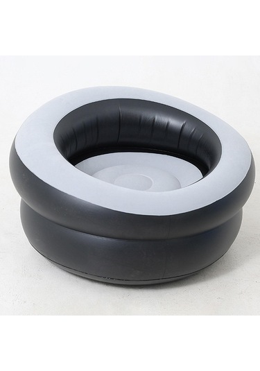 Suntek Dış Mekan Mobilyaları Kapalı Oyun Odası Için Şişme Gri Siyah