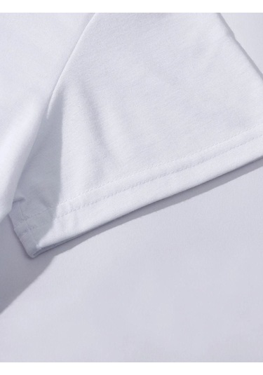 Altamira Unisex Kedi Gözlük Baskılı Oversize T-shirt 001