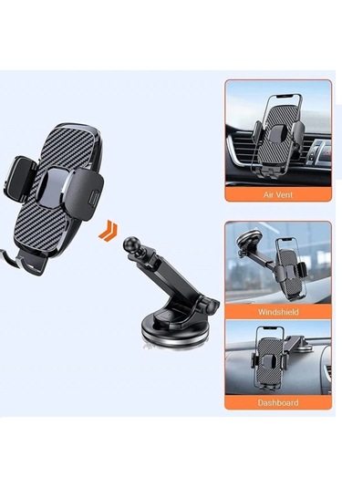 Araç Içi Otomatik Telefon Tutucu Cam Ve Torpido Için Yüksekkalite
