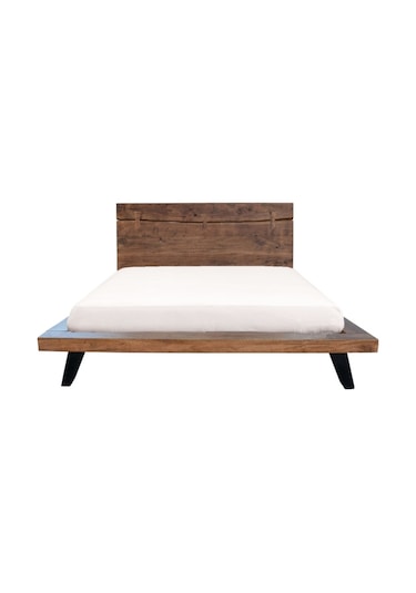 Masifart_Mobilya Masifart Kırlangıç Ahşap Karyola Klasik Çift Kişilik Masif Yatak