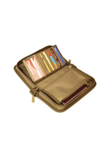 Sones Outdoor Seyahat Pasaport Cüzdanı 6 İnç Cep Telefonu Çantası Siyah