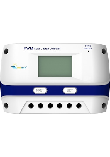 Uretech 30 A Amper 12/24V 30 AH Usb Çıkışlı  Şarj Kontrol Cihazı