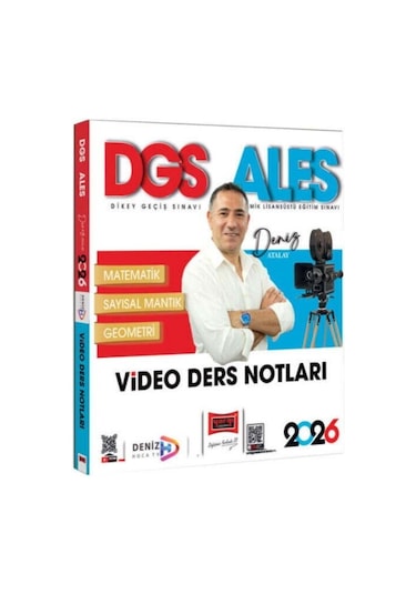 Yargı Yayınları 2026 Dgs Ales Matematik Video Ders Notları