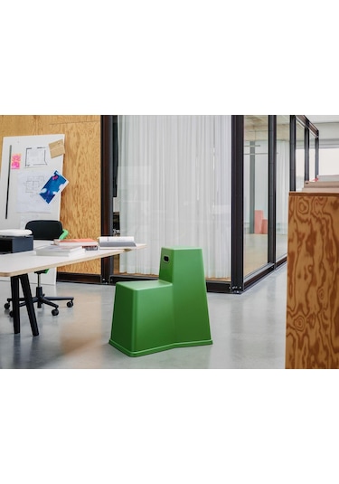 Vitra Stool Tool Tabure, Konstantin Grcic Tasarımı, Tüv Ve Gs Sertifikalı Modern Tasarım Yeşil