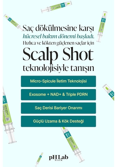 Phlab Hair Exosome Nad+ & Triple Pdrn Scalp Shot