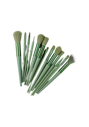 13 Parça Makyaj Fırçası - Kompakt