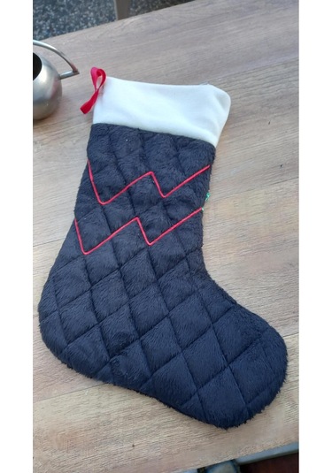 Yeniyıl Hediye Torbası Çorap 40x28