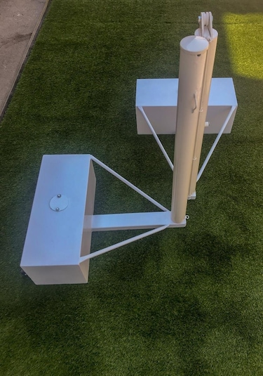 Adelinspor Via Gerdirme Aparatlı Makaralı Seyyar Tenis Direği