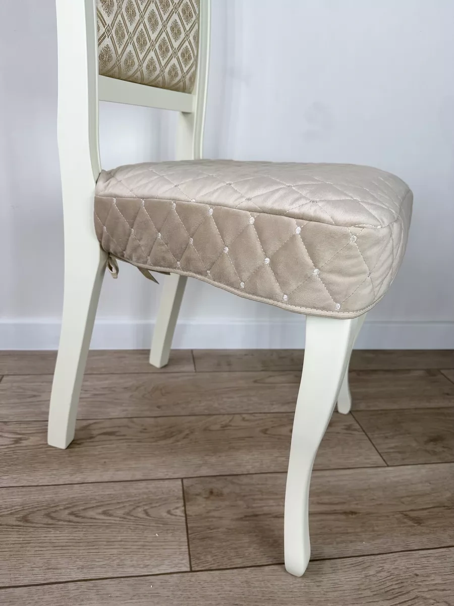 Acsenia Bağcıklı Sandalyeden İçin Yastık 226458078 Bej