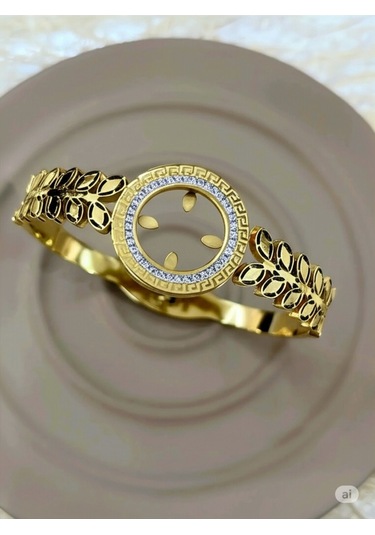 Çelik Gold Çeyreklik Bileklik Model 2 Çok Renkli