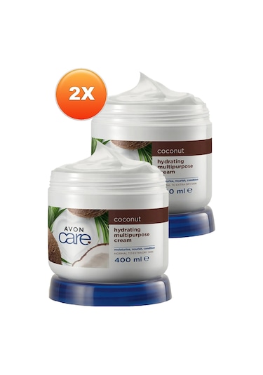 Avon Care Hindistan Cevizi Yağı İçeren Çok Amaçlı Krem 2 x 400 ML