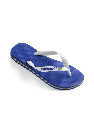 Havaianas Brasıl Logo Erkek Mavi Terlik - 4110850 Mavi