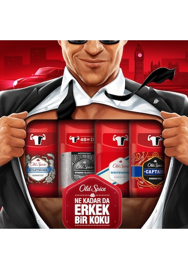 Old Spice Captain Deodorant Stick 2 x 50 ML