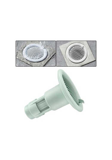 Didadodo Suntek Duş Yer Sifonu Kanalizasyon Çekirdek Drenaj Banyo Mutfak, Küçük Model 11.8x5cm Çift Kişilik