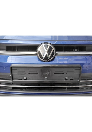 Takmatik Siyah Geniş Çıtalı Oto Plakalık 2 Adet Ön Ve Arka