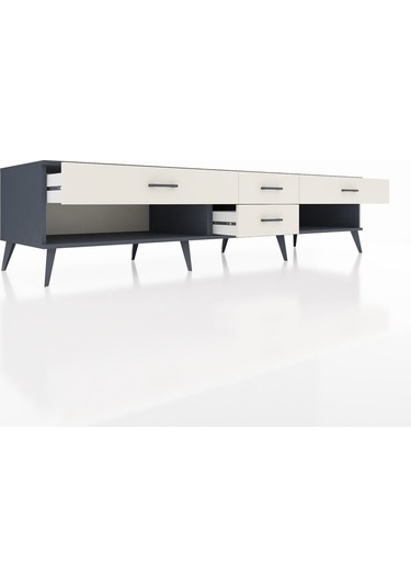 Kronos Tv Ünitesi 4 Çekmeceli 220x59x51 Antrasit-antrasit/aytaşı Antrasıt/aytası - Antrasıt Kronos Tv Ünitesi 4 Çekmeceli 220x59x51 Antrasit-antrasit/aytaşı Antrasıt/aytası - Antrasıt