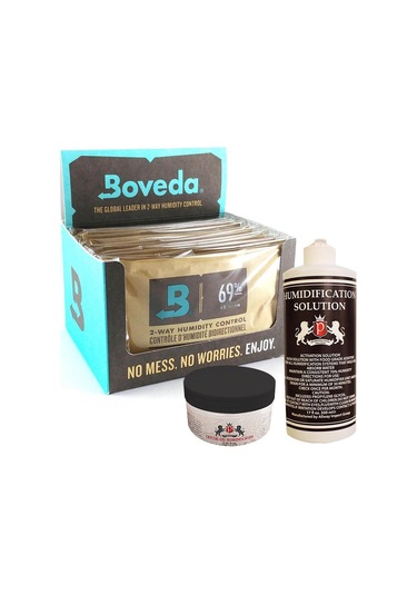 Boveda 69 60 G Humidor Puro Kutusu Nemlendirici 12li Paket Saf Su