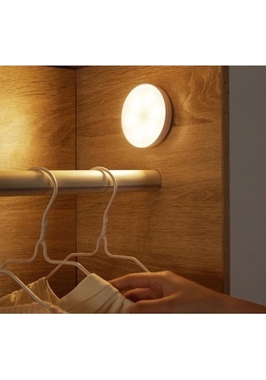Hareket Sensörlü Usb Şarjlı  Led Işık  Lamba
