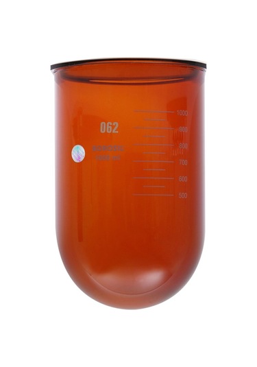 Borosil L Tipi Amber Çözünme Cihazı Beheri 1 L