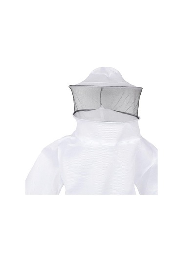 Trendooze Rahat Örtüsü Malzemeleri Hava Çit Ceket Beyaz Arıcılık Arıcılık Açık Mg