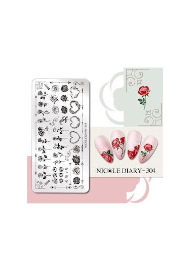 Nicole Diary Metal Stampa Tabakası 304 58068