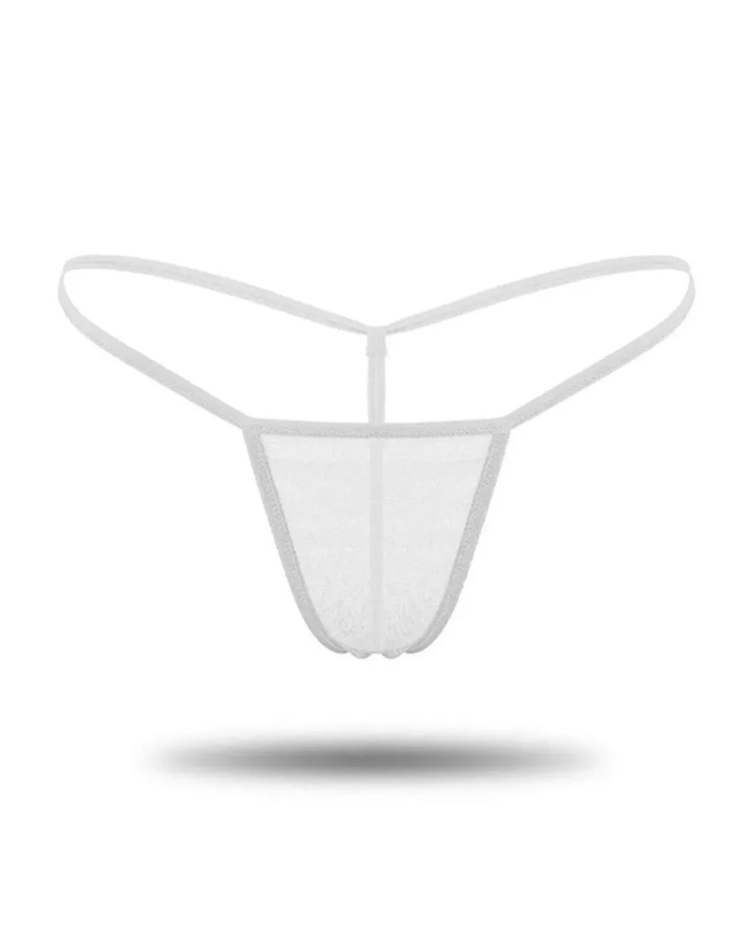 Bacio İç Giyim Kadın 3 Lü Transparan Tül String Çok Renkli