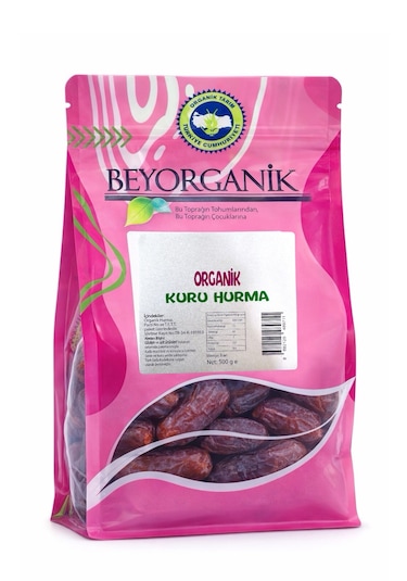 Organik Kuru Hurma 500gr 500 G