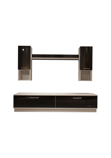 Decoraktiv Eko 5dab Mdf Std Tv Ünitesi Tv Sehpası Beyaz - Siyah