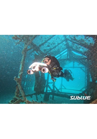 Sublue Whiteshark Mix Turkuaz Su Altı Deniz Scooter