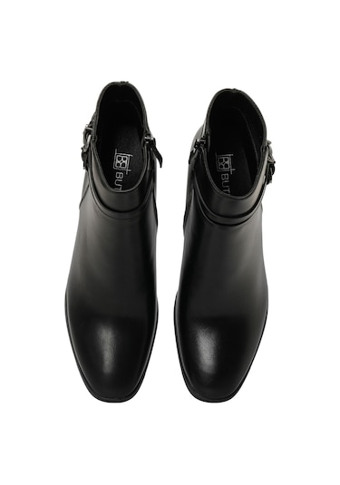 Butigo 25k-8111 5pr Siyah Kadın Topuklu Bot 000000000102051257 Siyah