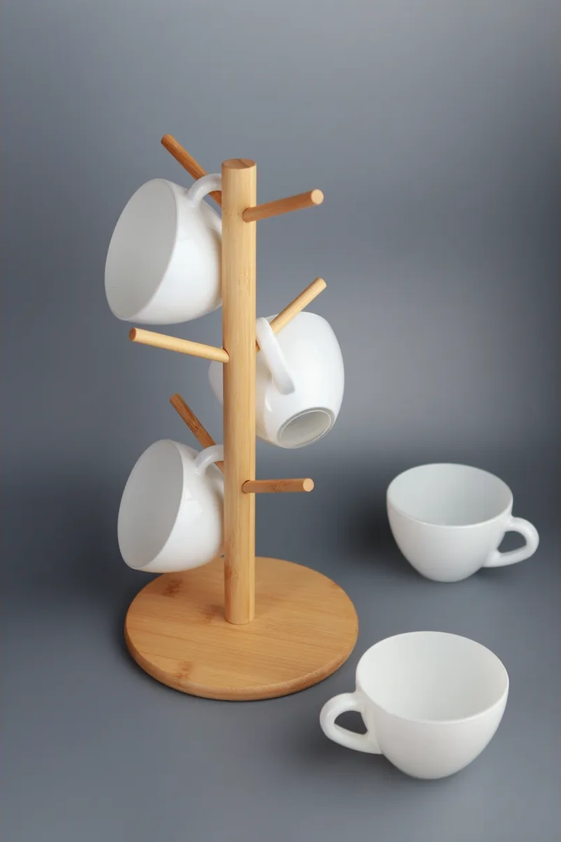 Decorpanini Dak Ve Mutfak Gereçleri Tutucu 348278427 Açık Renk Ahşap