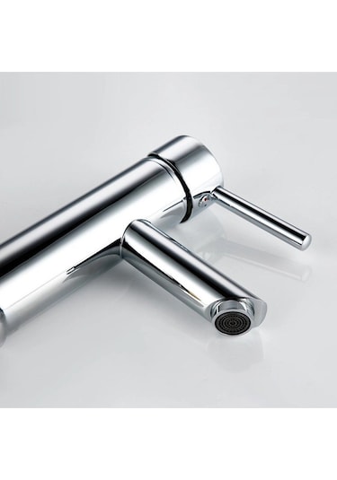 Sardıcı Çift Su Girişli Yüksek Lavabo Bataryası Krom Kaplama