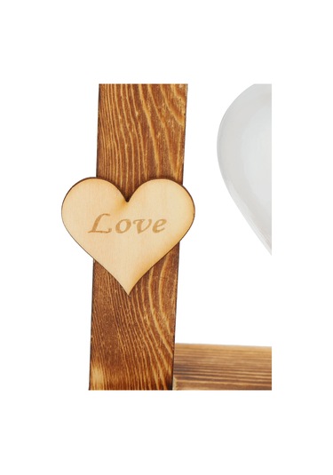 Suofeng Ahşap Tabanlı Cam Süs Vazo, Retro Tarz Su Bitkisi Kabı, Masaüstü Dekorasyon, Ev Ofis Süsleme